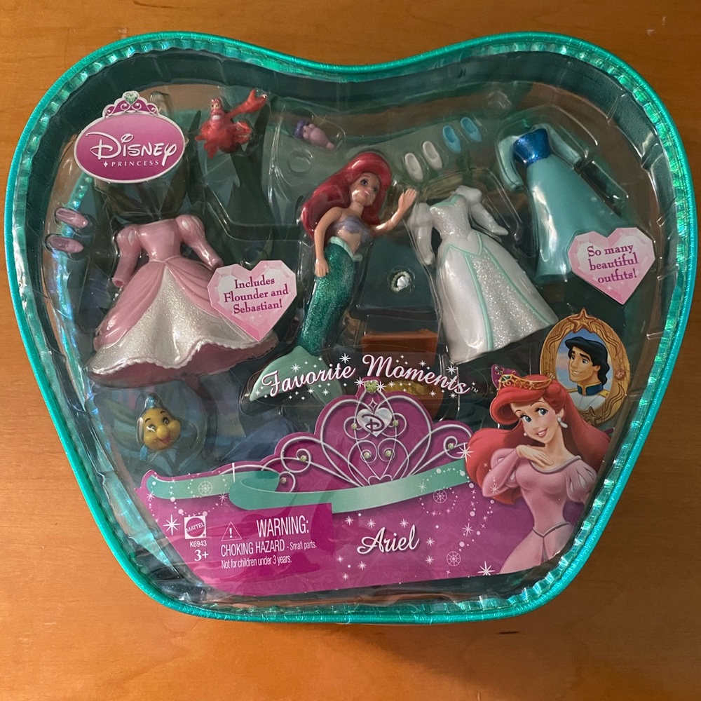 🧜🏻‍♀️Disney Little Mermaid Polly Pocket 🧜🏻‍♀️